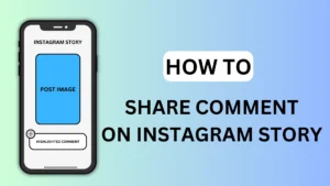 Share Comments on Instagram Story