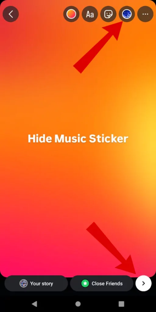 Hide Music Sticker on Instagram