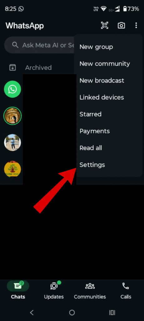 Hide Online Status on WhatsApp Android