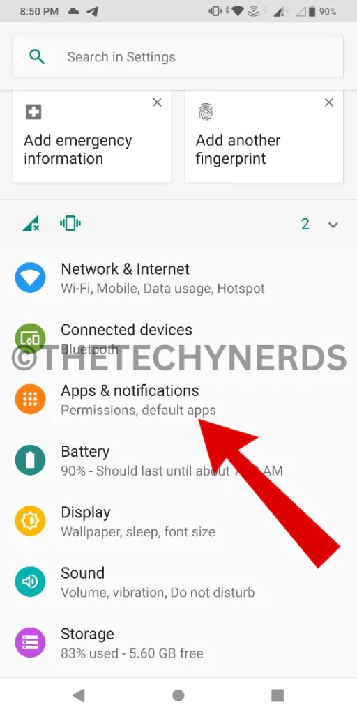Check Notification Settings on Android