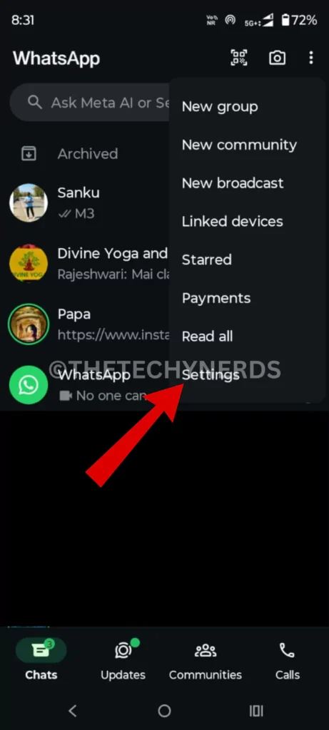 Steps to Turn Off Read Receipts on Android
